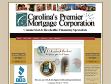 Tablet Screenshot of cpmcmortgage.com